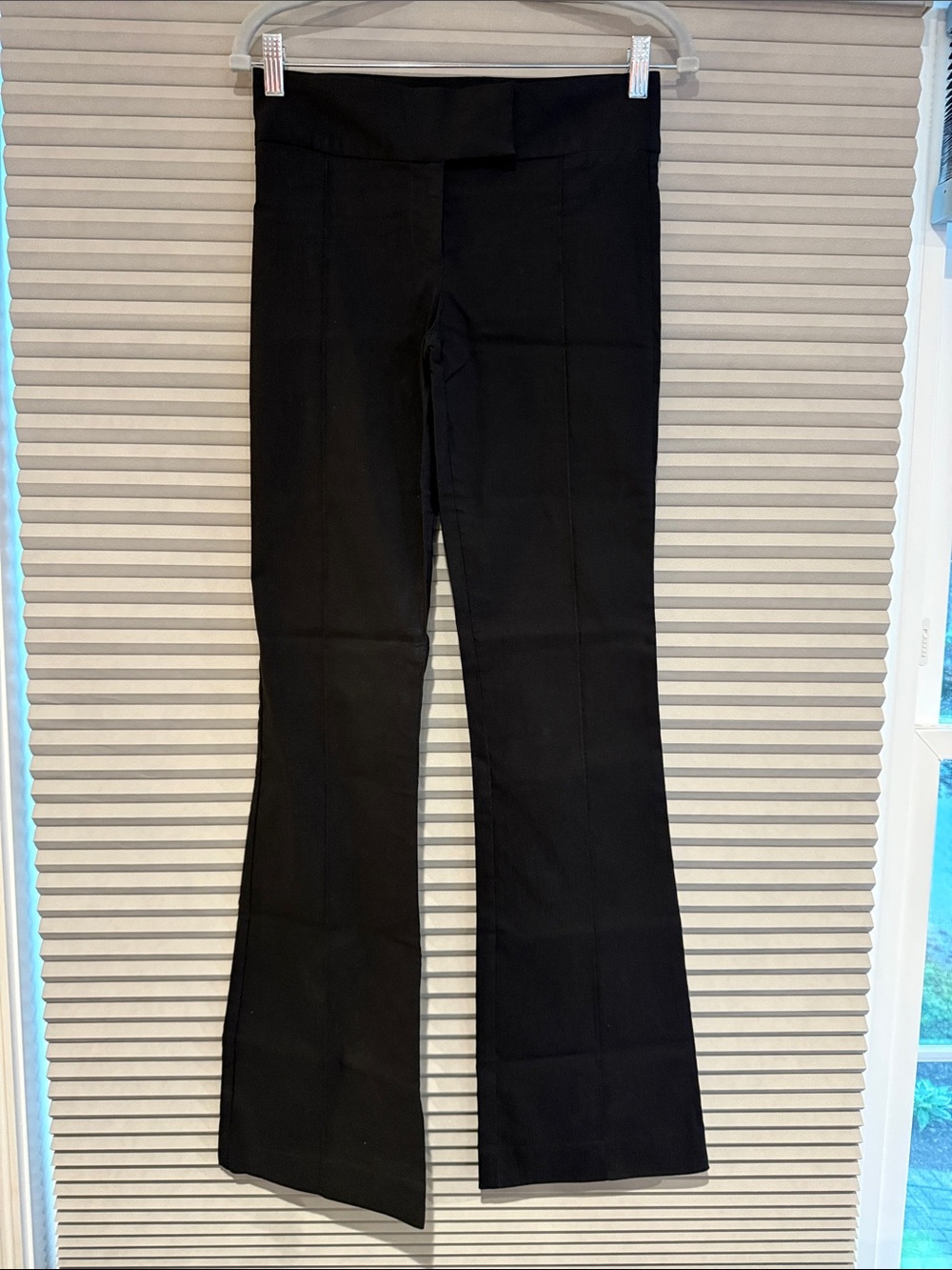 New Bebe Black Flared Dress Pants